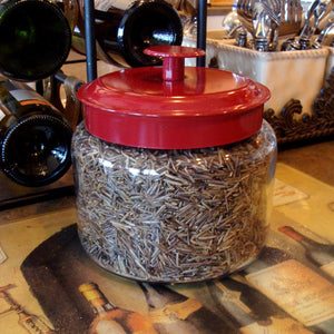 3-LBS OF YOUR FAVORITE BINESHII WILD RICE IN A GLASS JAR WITH A METAL AIR-TIGHT LID. (Cooking Directions And Recipes Included.)